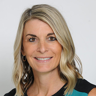 Board member April Mescher
