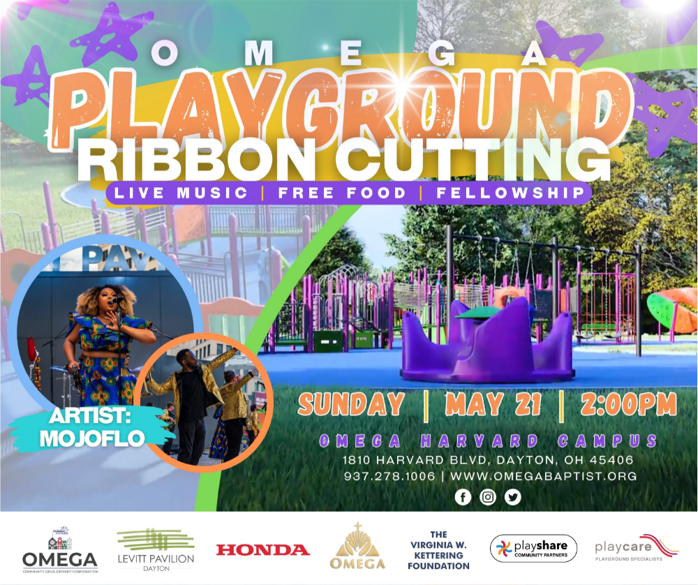 Pop-Up Concert: Omega Playground Ribbon Cutting with MojoFlo feature image
