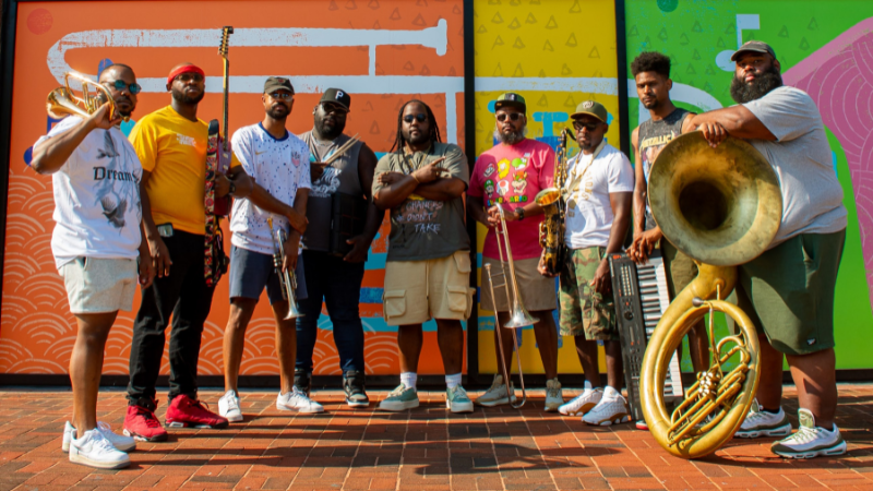 Dupont Brass Band with student showcase on July 19